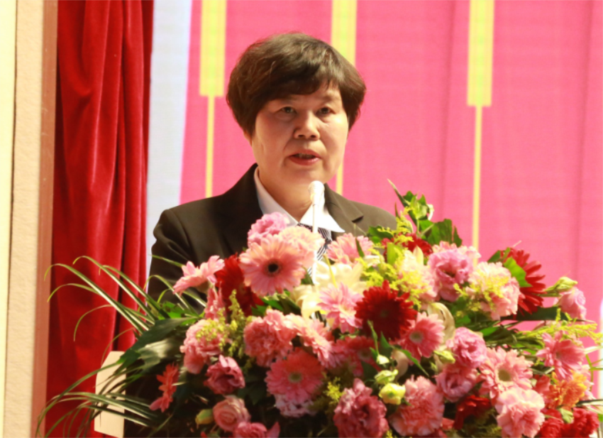 爱游戏ayx登录入口,爱游戏(中国)第一届党委班子选举大会---徐州市树恩中学总校长薛淑萍同志致开幕辞