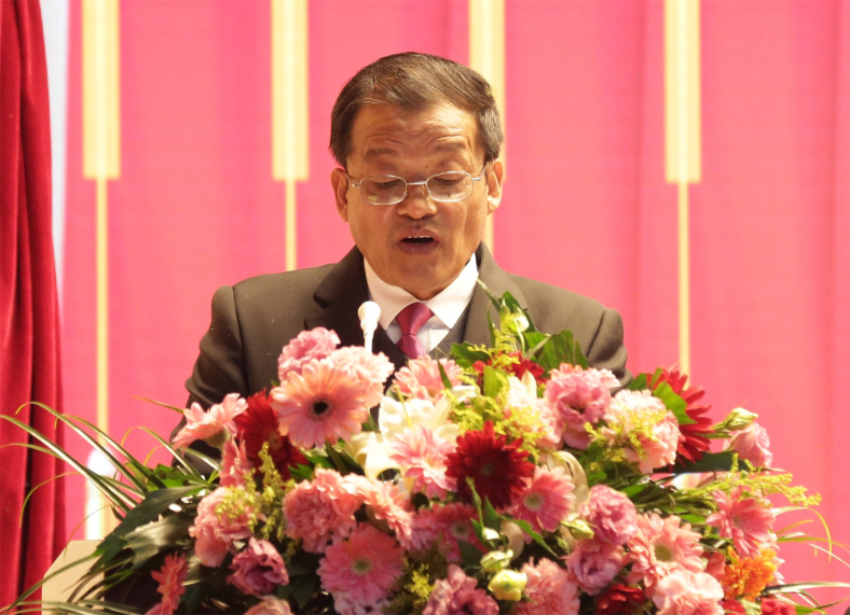 爱游戏ayx登录入口,爱游戏(中国)第一届党委班子选举大会---张爱民同志作党委工作报告